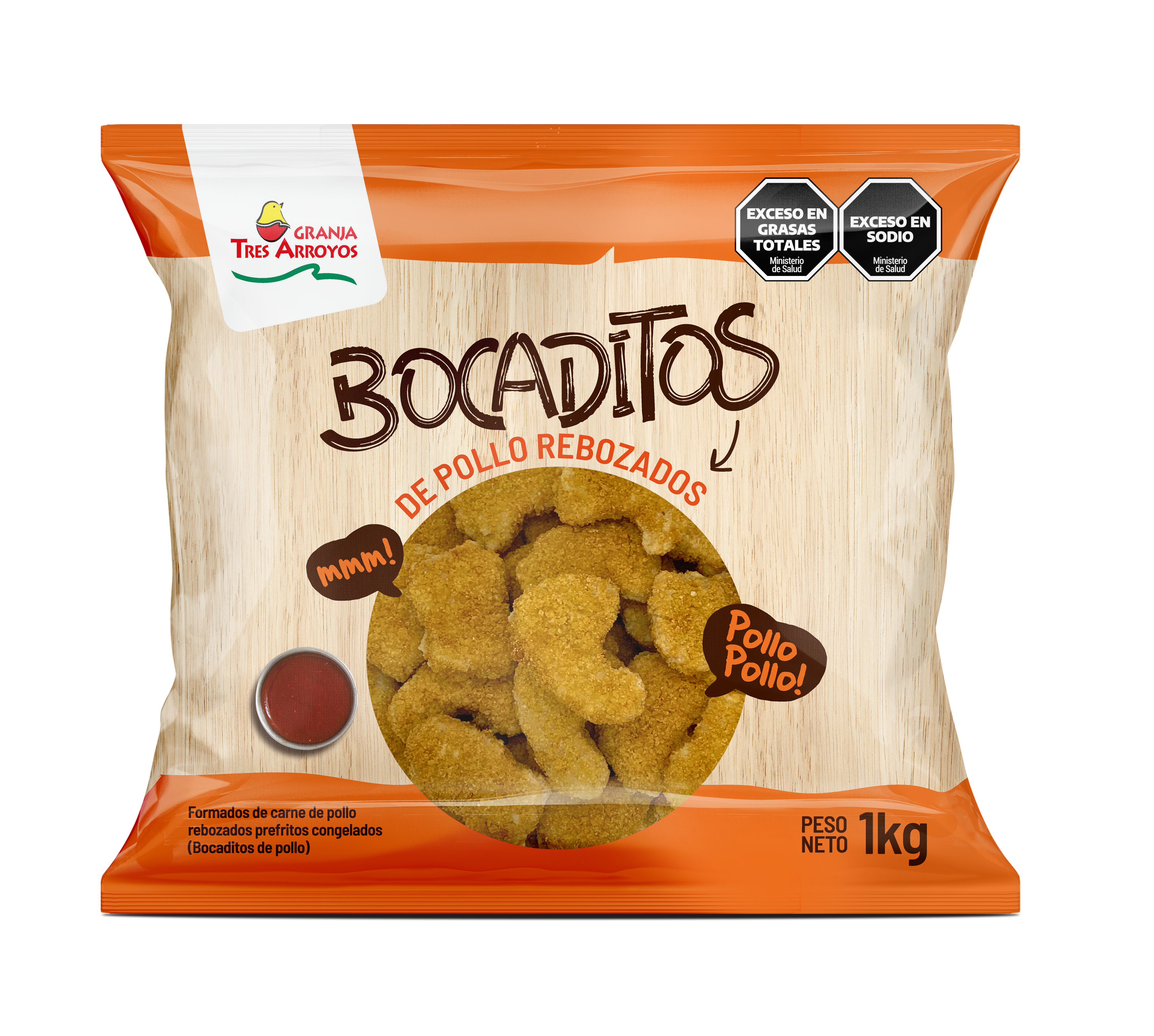 Bocaditos Pollo Rebozados GRANJA TRES ARROYOS 1000g