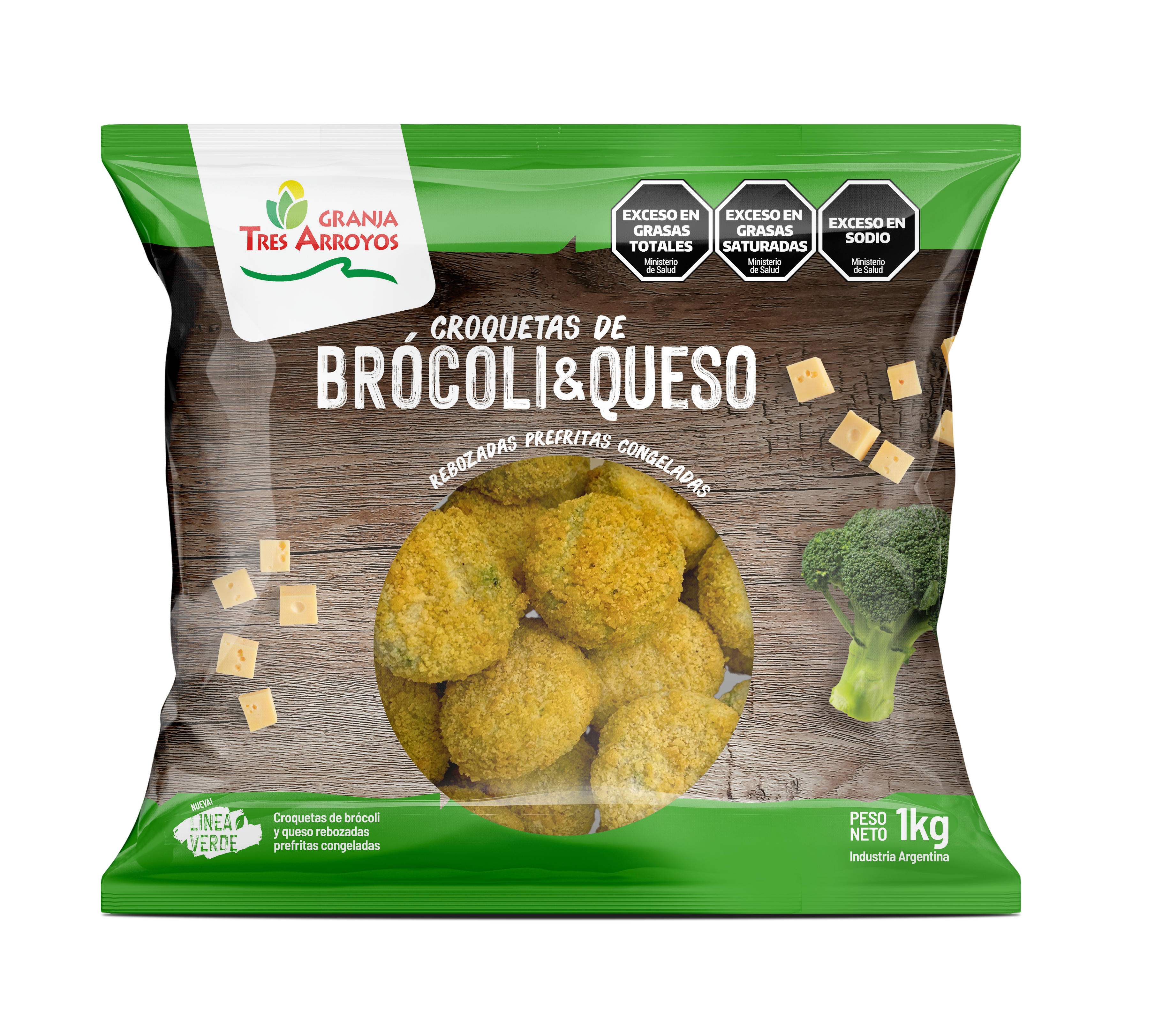 Bocaditos de Brócoli GRANJA TRES ARROYOS 1000g