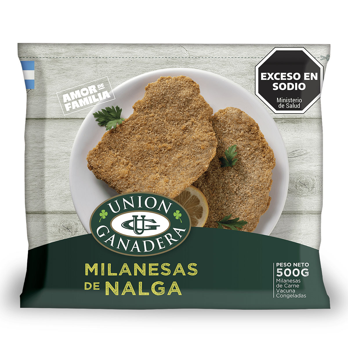 Milanesas De Nalga Union Ganadera Cong 500 Gramos