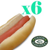 6 Superpanchos UNIÓN GANADERA + Pan