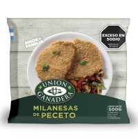 Milanesas De peceto Union Ganadera Cong 500 Gramos