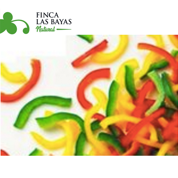 Pimientos Rojos Verdes  Amarillos FINCA LAS BAYAS 1000g