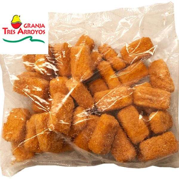 Bastón de Queso Rebozado GRANJA TRES ARROYOS 1000g