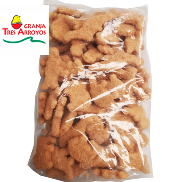 Ricosaurios de Pollo GRANJA TRES ARROYOS 1000g