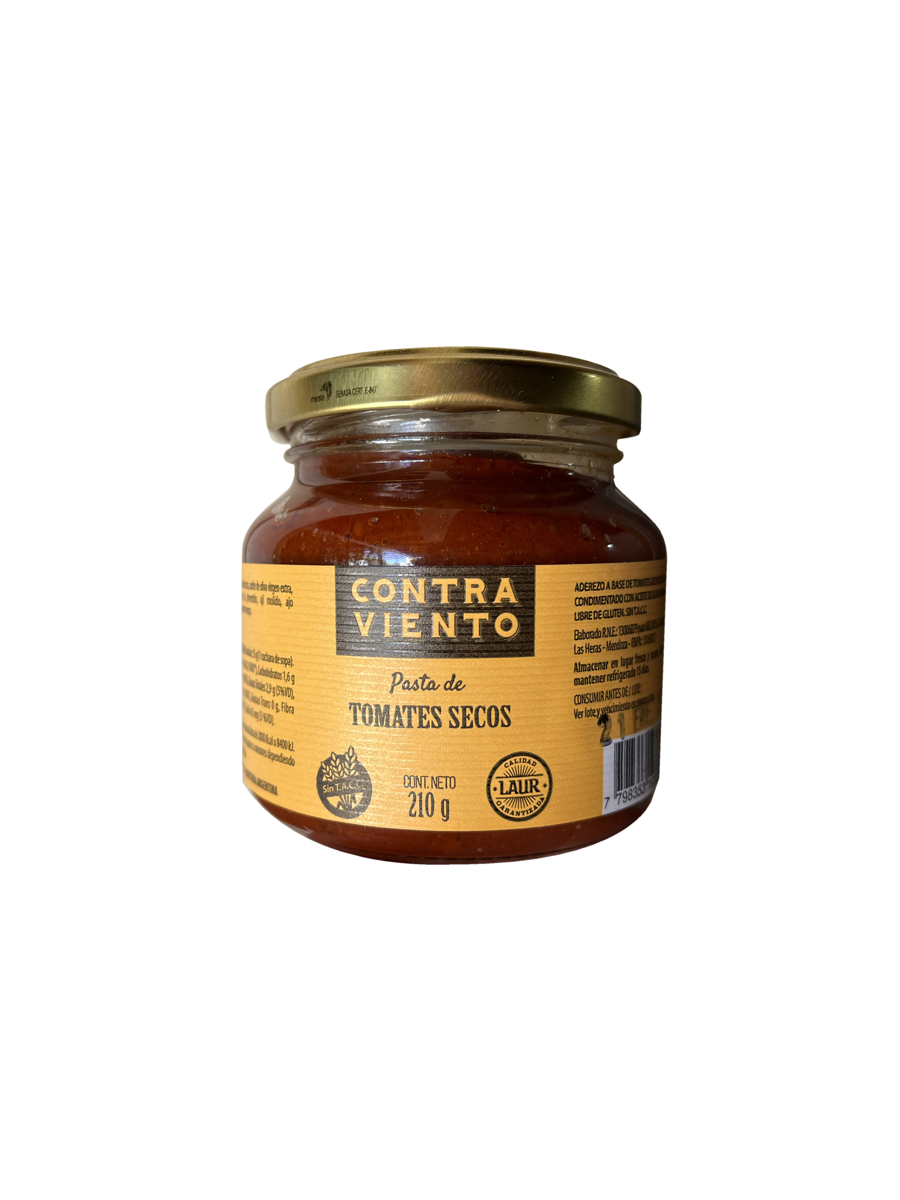 Pasta de Tomates Secos CONTRAVIENTO 180 grs