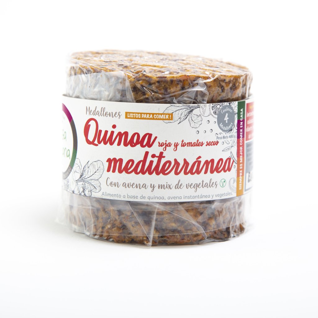 Medallón de Quinoa Mediterránea CASA VEGANA 480g