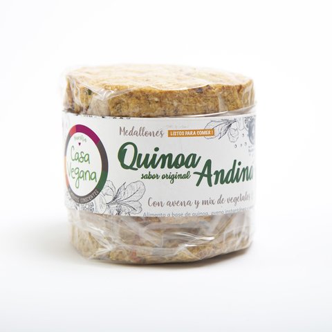 Medallón de Quinoa Andina CASA VEGANA 480g