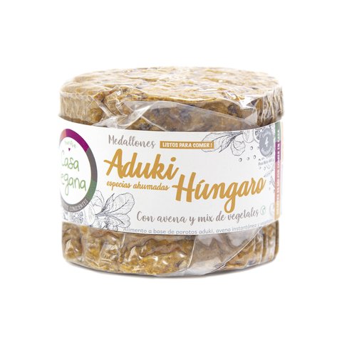 Medallón de Porotos Aduki Húngaros CASA VEGANA 480g