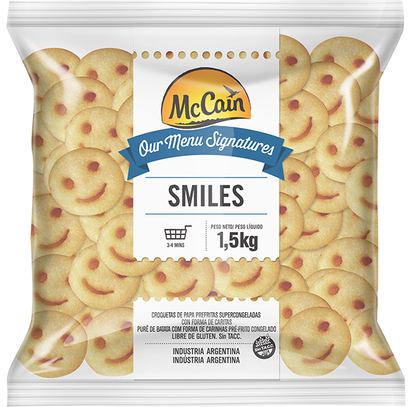 Smiles MCCAIN Bolsa 1500g