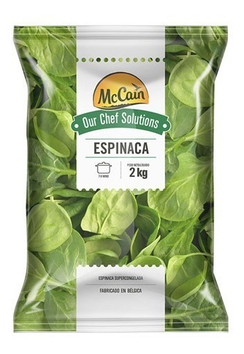 Espinaca Congelada MCCAIN 2000g