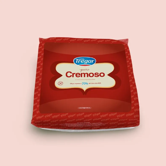 Queso Cremoso por horma entera TREGAR. Precio por Kilo. Peso aproximado de horma 4 kilos.
