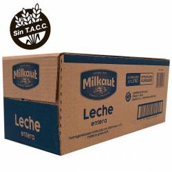 12 Leches Larga Vida Enteras MILKAUT 1L