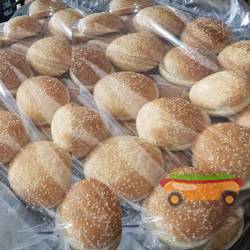 Pan para Hamburguesa Grande y Gigante de 110 y 140 gramos FARGO con Sésamo de 20 unidades