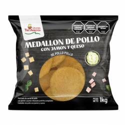 Medallones de Pollo, J&Q GRANJA TRES ARROYOS 1000g