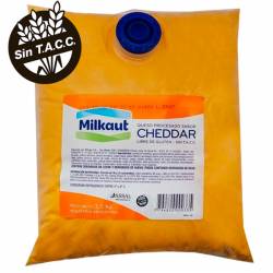 Queso Cheddar Pouch MILKAUT 3500g