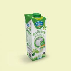 Leche Descremada Larga Vida 1 Litro TREGAR