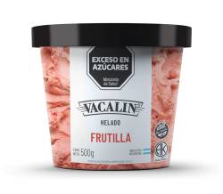 Helado VACALIN 500g Frutilla SIN TACC