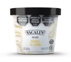 Helado VACALIN 500g Mousse de Limon SIN TACC
