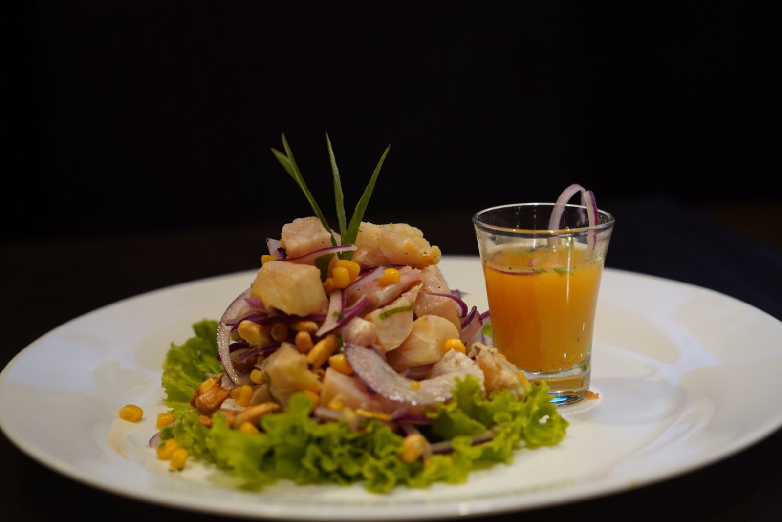 Ceviche - shiromi del día