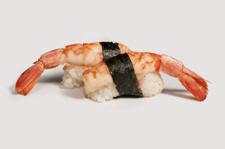 Niguiris langostino x5