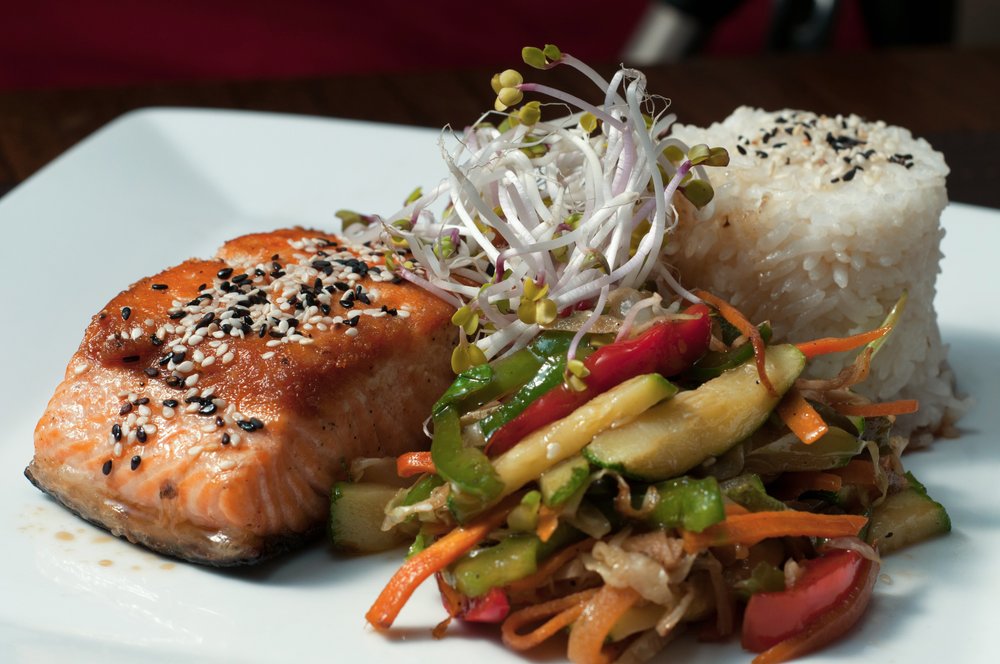 Sake grill - salmón a la plancha